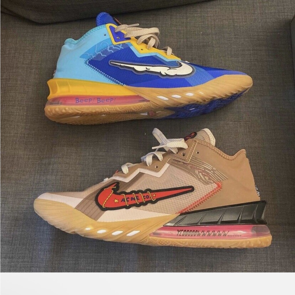 Nike Lebron 18 Low x Space Jam Size 14 (Used Shoes)